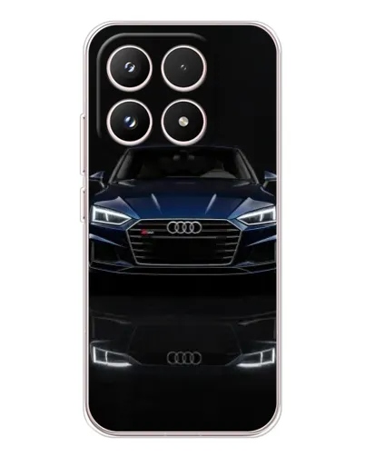 Чехол для Xiaomi 17 с картинкой «Audi — ночное отражение» Чехол для Xiaomi 17 с картинкой «Audi — ночное отражение»