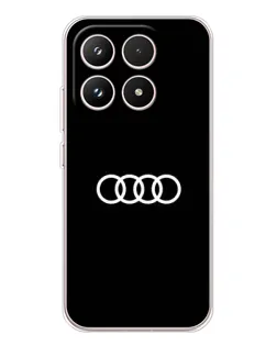 Чехол для Xiaomi 17 с картинкой «Audi White Logo»
