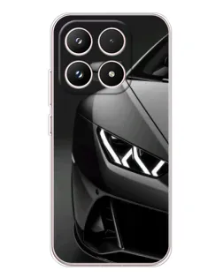 Чехол для Xiaomi 17 с картинкой «Lamborghini фары детализация»