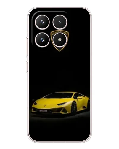 Чехол для Xiaomi 17 с картинкой «Lamborghini желтый акцент»