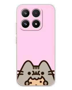 Чехол для Xiaomi 17 с картинкой «Pusheen и печенье» Чехол для Xiaomi 17 с картинкой «Pusheen и печенье»