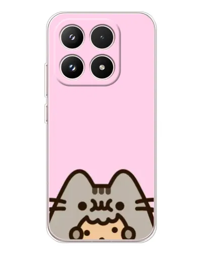 Чехол для Xiaomi 17 с картинкой «Pusheen и печенье»