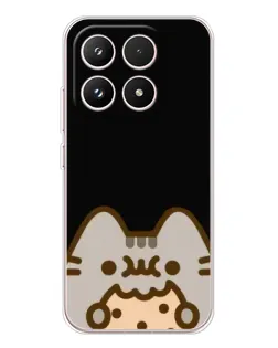 Чехол для Xiaomi 17 с картинкой «Пушин на черном»