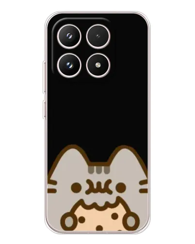 Чехол для Xiaomi 17 с картинкой «Пушин на черном»