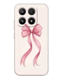 Чехол для Xiaomi 17 с картинкой «Розовый бант»