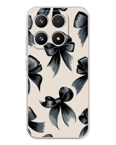 Чехол для Xiaomi 17 с картинкой «Банты Coquette»