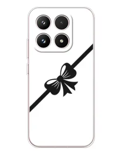 Чехол для Xiaomi 17 с картинкой «Диагональный бант»