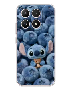 Чехол для Xiaomi 17 с картинкой «Стич и голубика» Чехол для Xiaomi 17 с картинкой «Стич и голубика»