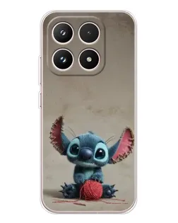 Чехол для Xiaomi 17 с картинкой «Стич на коричневом фоне» Чехол для Xiaomi 17 с картинкой «Стич на коричневом фоне»