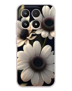 Чохол для Xiaomi 17 з картинкою «Білі маргаритки макро» Чохол для Xiaomi 17 з картинкою «Білі маргаритки макро»