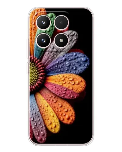 Чохол для Xiaomi 17 з картинкою «Райдужна квітка»