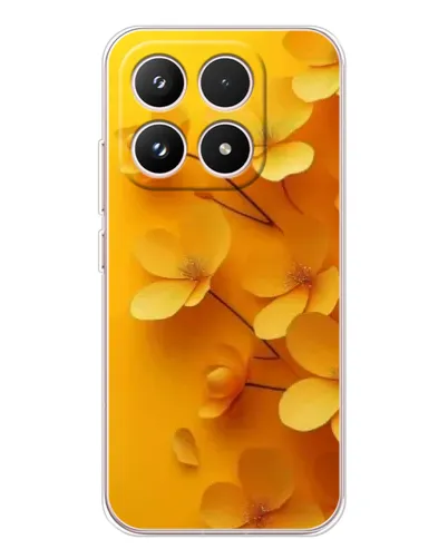 Чохол для Xiaomi 17 з картинкою «Золоті пелюстки»