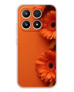 Чохол для Xiaomi 17 з картинкою «Помаранчеві гербери» Чохол для Xiaomi 17 з картинкою «Помаранчеві гербери»