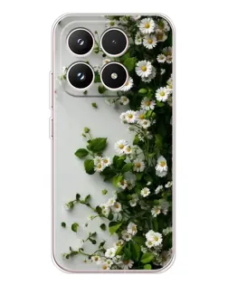 Чохол для Xiaomi 17 з картинкою «Гілка дрібних білих квітів» Чохол для Xiaomi 17 з картинкою «Гілка дрібних білих квітів»