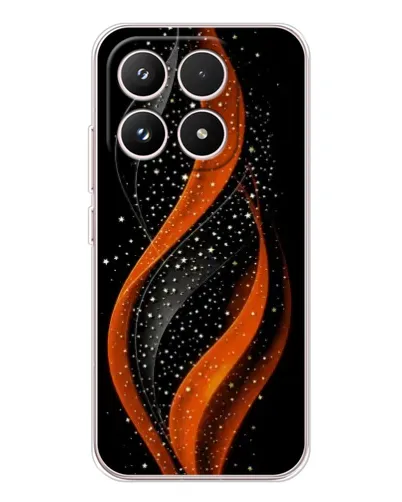Чехол для Xiaomi 17 с картинкой «Огненная звездная волна»