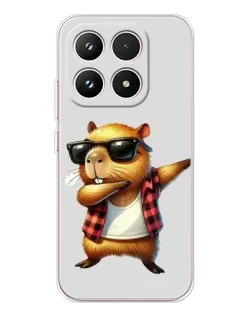 Чохол для Xiaomi 17 з картинкою «Капібара репер даб»