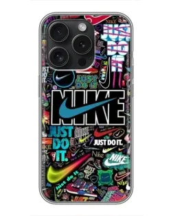 Чехол для Xiaomi 17T с картинкой «Яркий коллаж Nike»