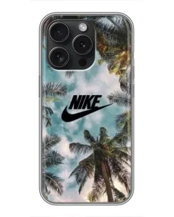 Чехол для Xiaomi 17T с картинкой «Тропический принт Nike»