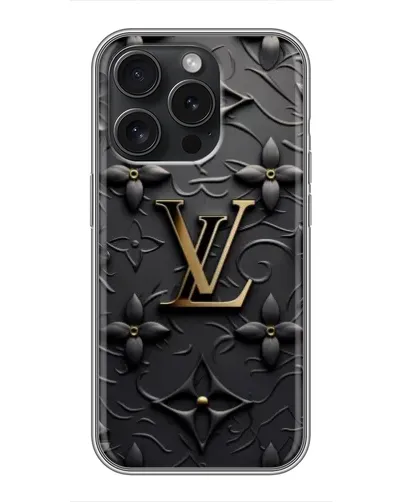 Чехол для Xiaomi 17T с картинкой «Кожаная текстура LV»