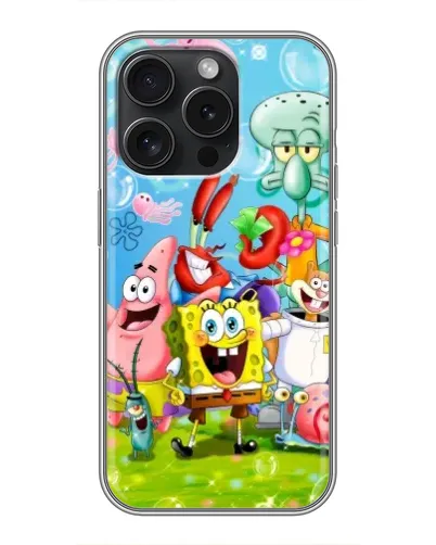 Чохол для Xiaomi 17T з картинкою «Губка Боб та друзі» Чохол для Xiaomi 17T з картинкою «Губка Боб та друзі»