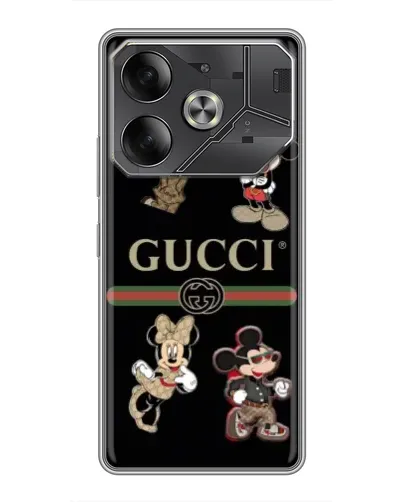 Чехол для Xiaomi 18 Pro Max с картинкой «Gucci — герои Disney и монограмма» Чехол для Xiaomi 18 Pro Max с картинкой «Gucci — герои Disney и монограмма»