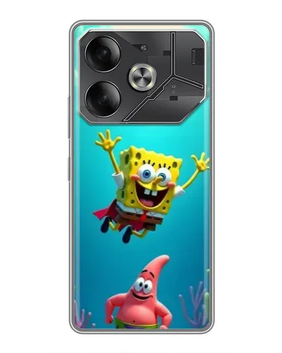 Чехол для Xiaomi 18 Pro Max с картинкой «Спанч Боб под водой» Чехол для Xiaomi 18 Pro Max с картинкой «Спанч Боб под водой»
