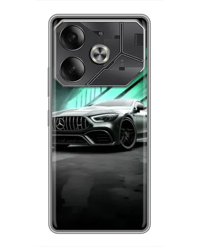 Чехол для Xiaomi 18 Pro Max с картинкой «Темный Mercedes AMG»