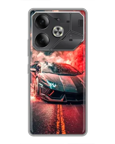 Чехол для Xiaomi 18 Pro с картинкой «Lamborghini красный дым» Чехол для Xiaomi 18 Pro с картинкой «Lamborghini красный дым»
