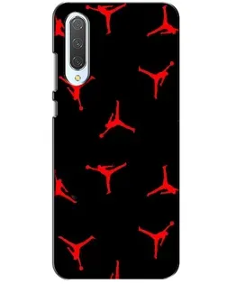 Чохол для Xiaomi CC9 з картинкою «Jordan Red Pattern»