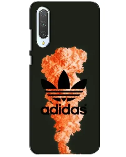 Чохол для Xiaomi CC9 з картинкою «Помаранчевий дим Adidas»