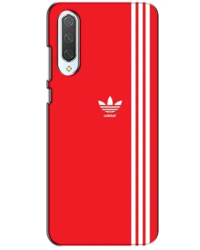 Чохол для Xiaomi CC9 з картинкою «Червоний мінімалізм Adidas»