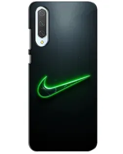Чохол для Xiaomi CC9 з картинкою «Неоновий контур Nike»