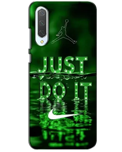 Чохол для Xiaomi CC9 з картинкою «Зелений неоновий Nike»
