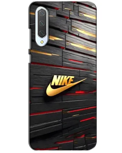 Чохол для Xiaomi CC9 з картинкою «Золотий Nike на металі»