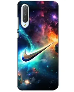 Чохол для Xiaomi CC9 з картинкою «Космічний Nike Swoosh»