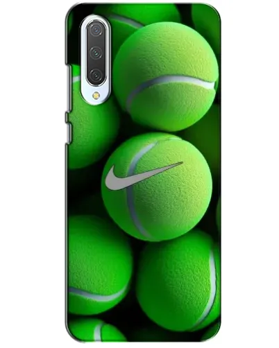 Чохол для Xiaomi CC9 з картинкою «Тенісні м'ячі Найк»