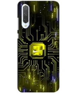 Чохол для Xiaomi CC9 з картинкою «Nike — золота іскра»