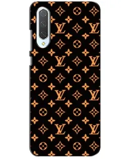 Чохол для Xiaomi CC9 з картинкою «Золота монограма LV»