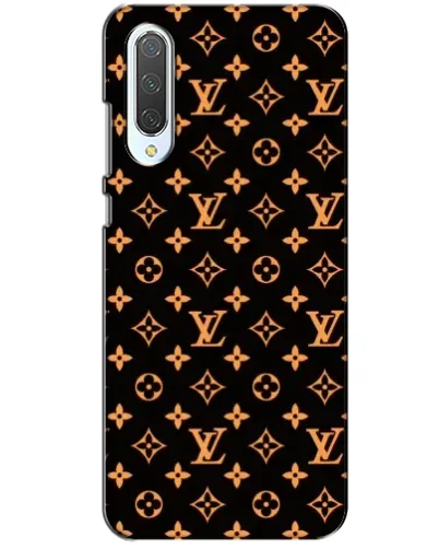 Чохол для Xiaomi CC9 з картинкою «Золота монограма LV»