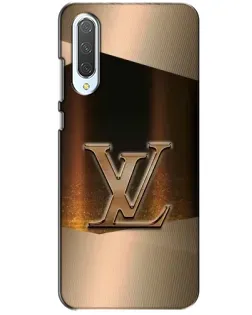 Чохол для Xiaomi CC9 з картинкою «LV — золоте сяйво»