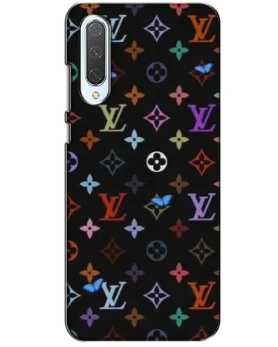 Чохол для Xiaomi CC9 з картинкою «Кольорова монограма LV»