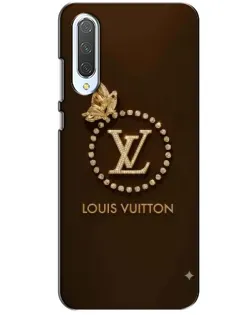 Чохол для Xiaomi CC9 з картинкою «LV — золота печатка»