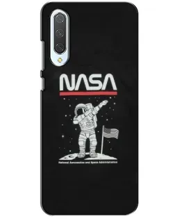 Чохол для Xiaomi CC9 з картинкою «NASA — крокуємо по Місяцю»