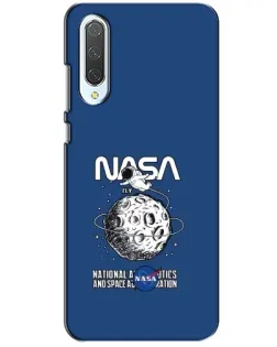 Чохол для Xiaomi CC9 з картинкою «NASA — місячна місія»