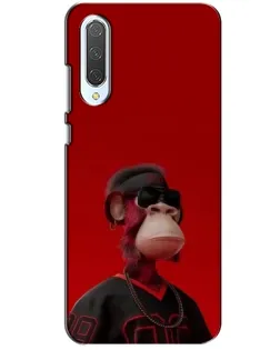 Чохол для Xiaomi CC9 з картинкою «Bored Ape в червоному»