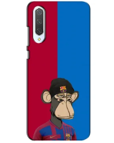 Чохол для Xiaomi CC9 з картинкою «Bored Ape — фанат Барси»