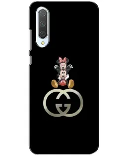 Чохол для Xiaomi CC9 з картинкою «Мінні Маус на лого»
