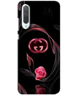 Чохол для Xiaomi CC9 з картинкою «Gucci — неонова троянда»