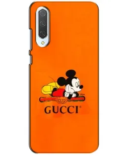 Чохол для Xiaomi CC9 з картинкою «Міккі Маус Gucci — помаранч» Чохол для Xiaomi CC9 з картинкою «Міккі Маус Gucci — помаранч»