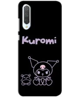 Чохол для Xiaomi CC9 з картинкою «Kuromi — чорний мінімалізм»